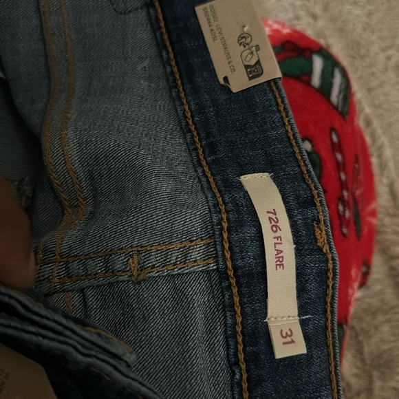 Levi Flare ripped Blue jeans - Picture 5 of 8